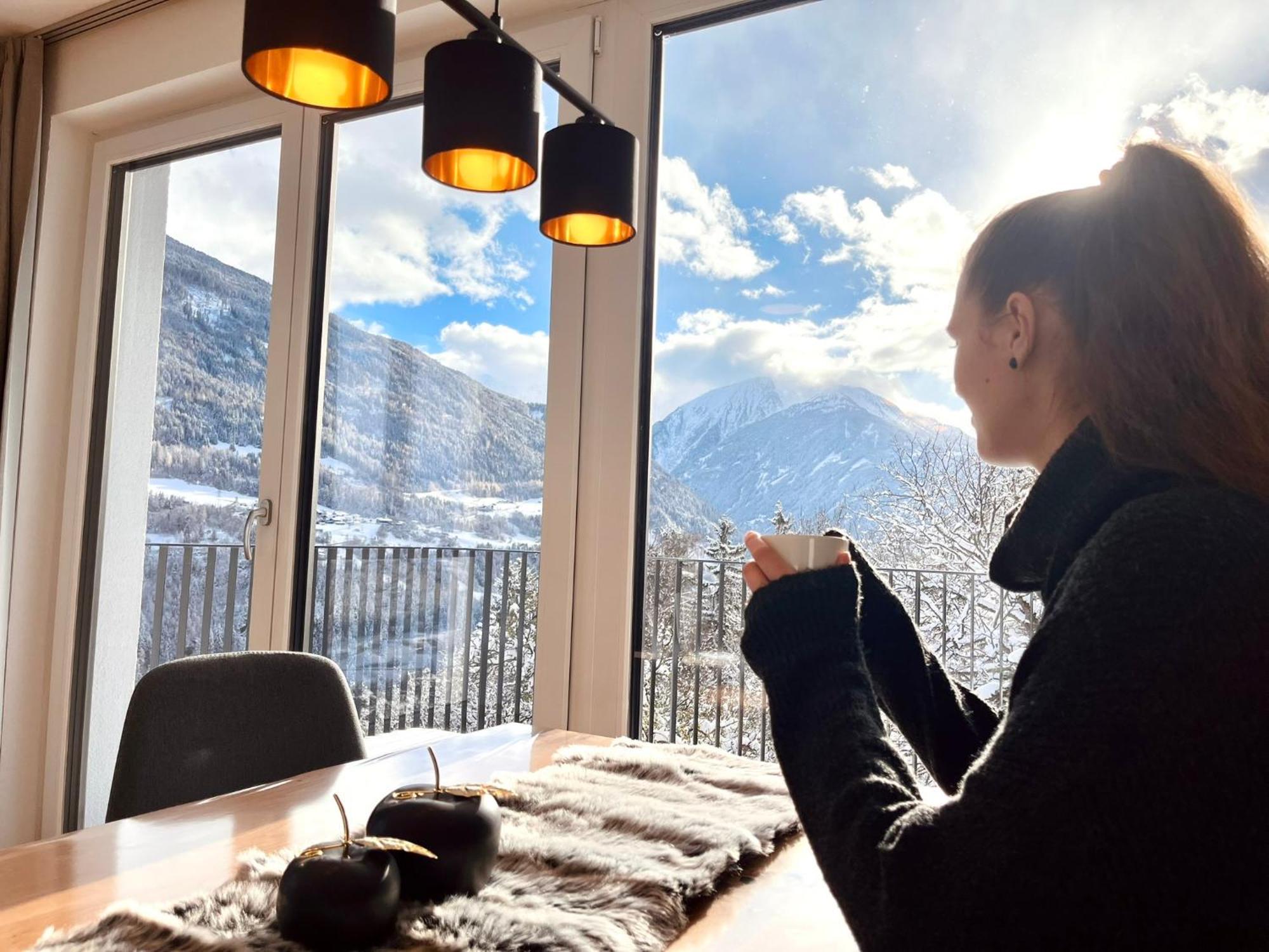 Apart Alpenzeit Arzl im Pitztal Esterno foto